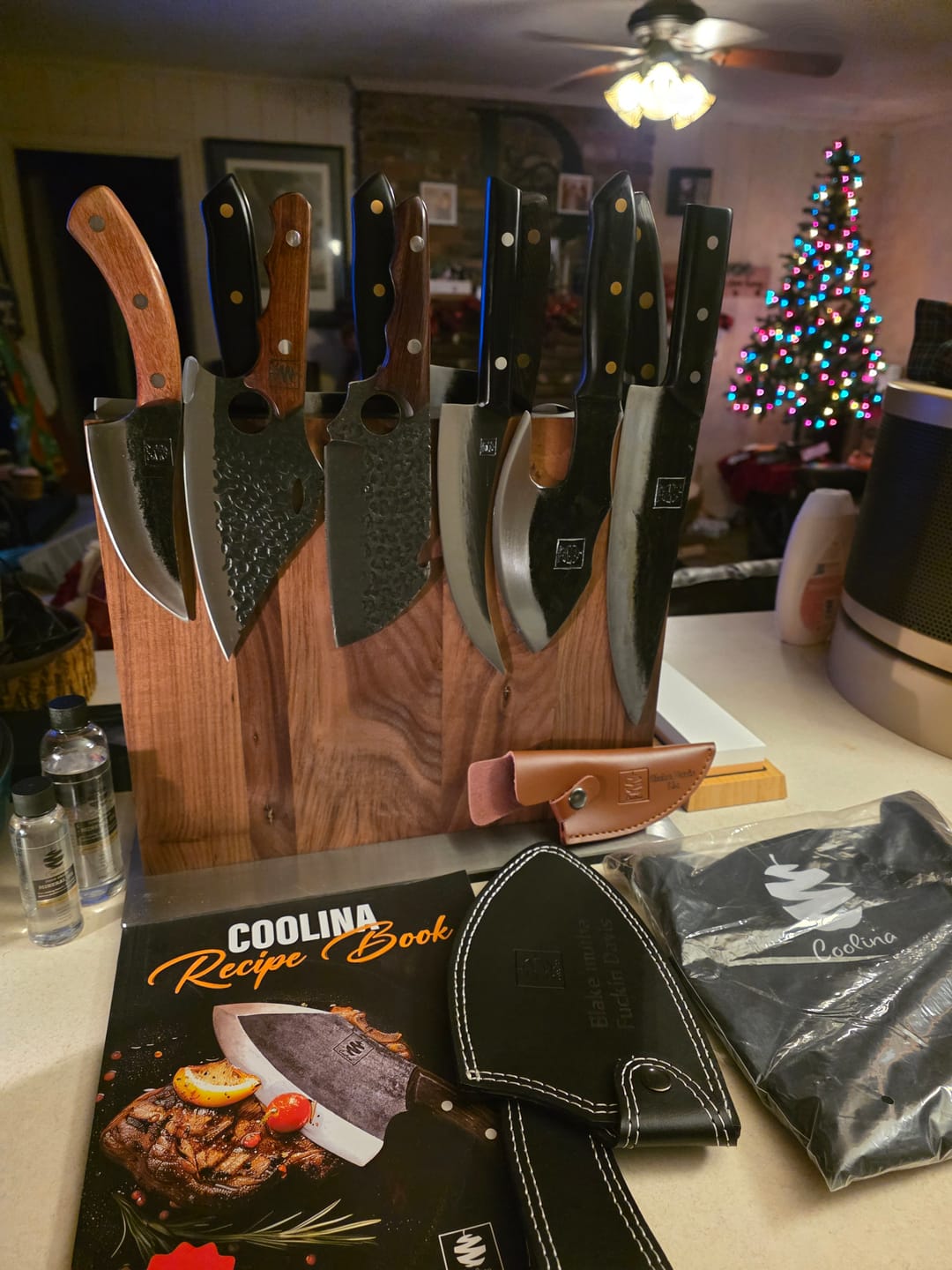 Customer photo review of Machado 6.6" Butcher Knife