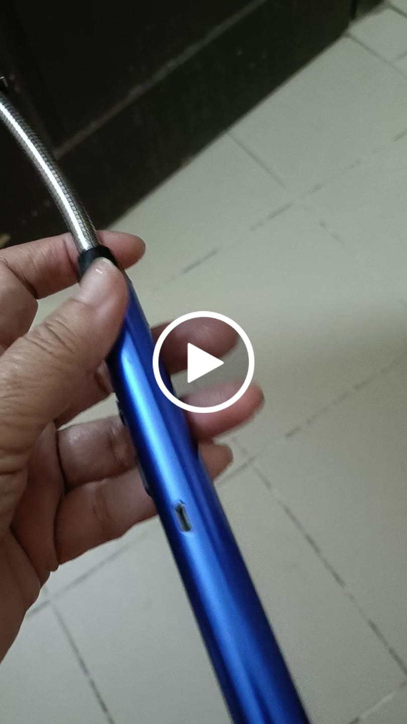 Customer video review of Flexible Rechargeable Electric Lighter - Lot Imported