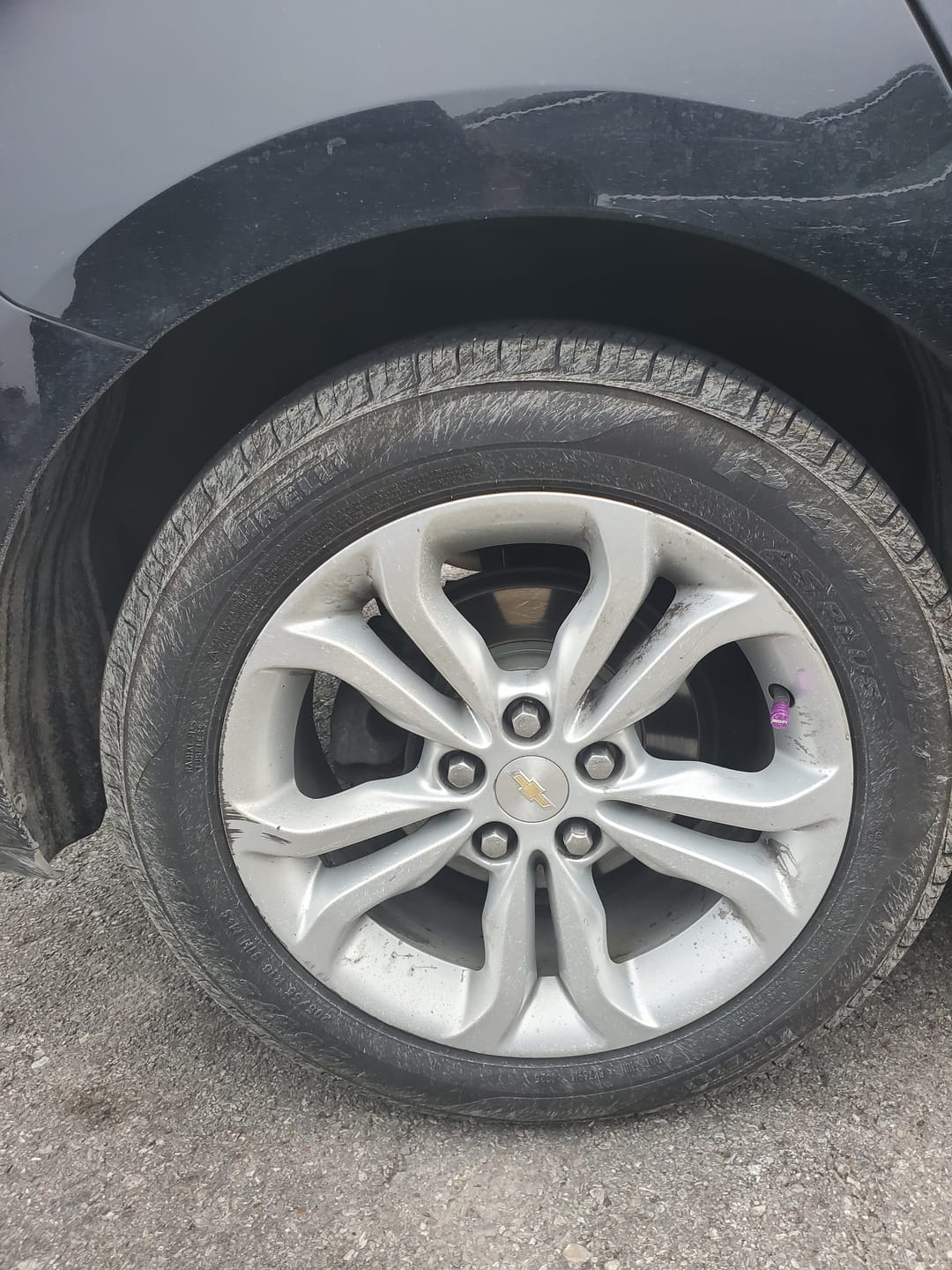 Customer photo review of 80Eighty® Purple Valve Stem Caps