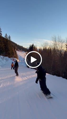 Customer video review of Women's Dark Gray Baggy Wear-resistant Waterproof Snow Pants