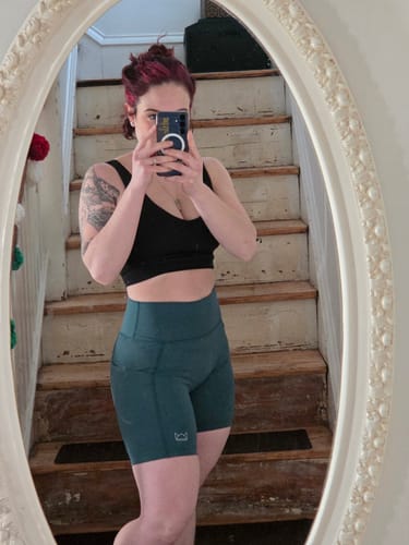 Customer photo review of Vivid 7" Biker Pocket Short