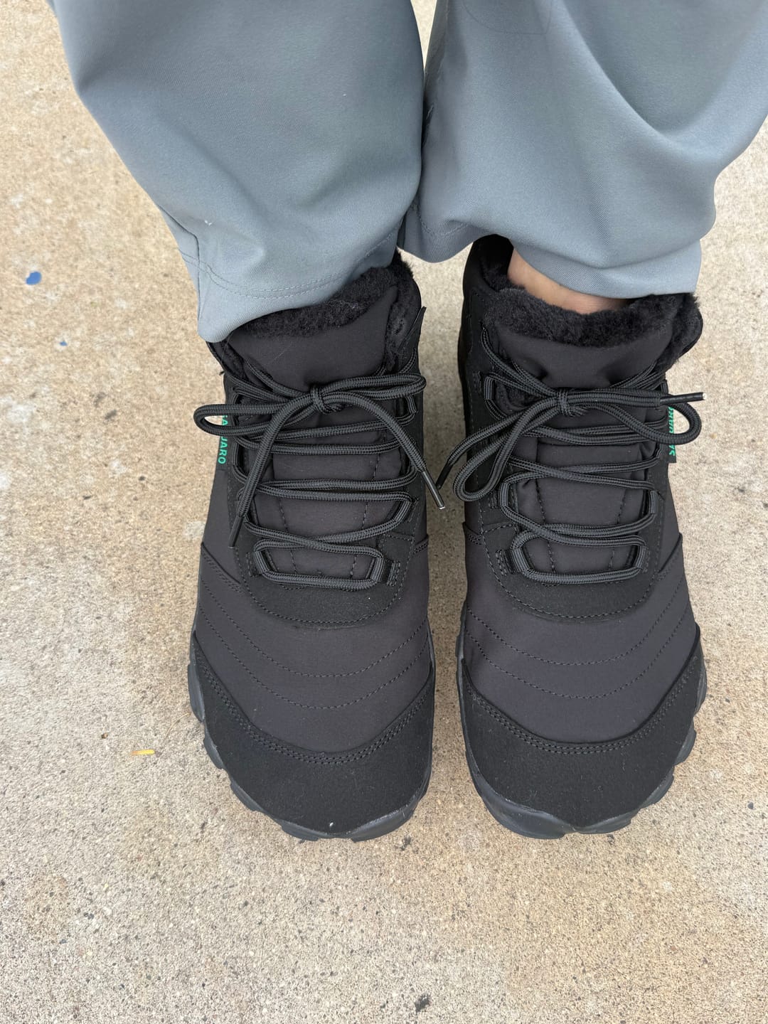 Customer photo review of Will II - Winter Barefoot Shoes