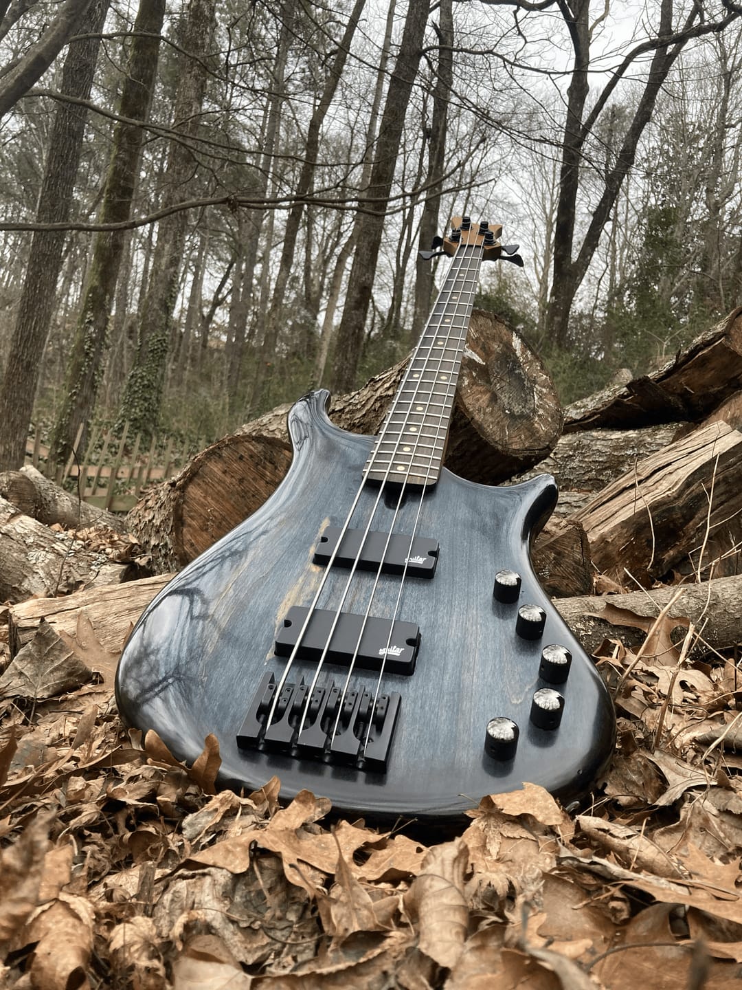 Customer photo review of 4 String A Style Bass Bridge