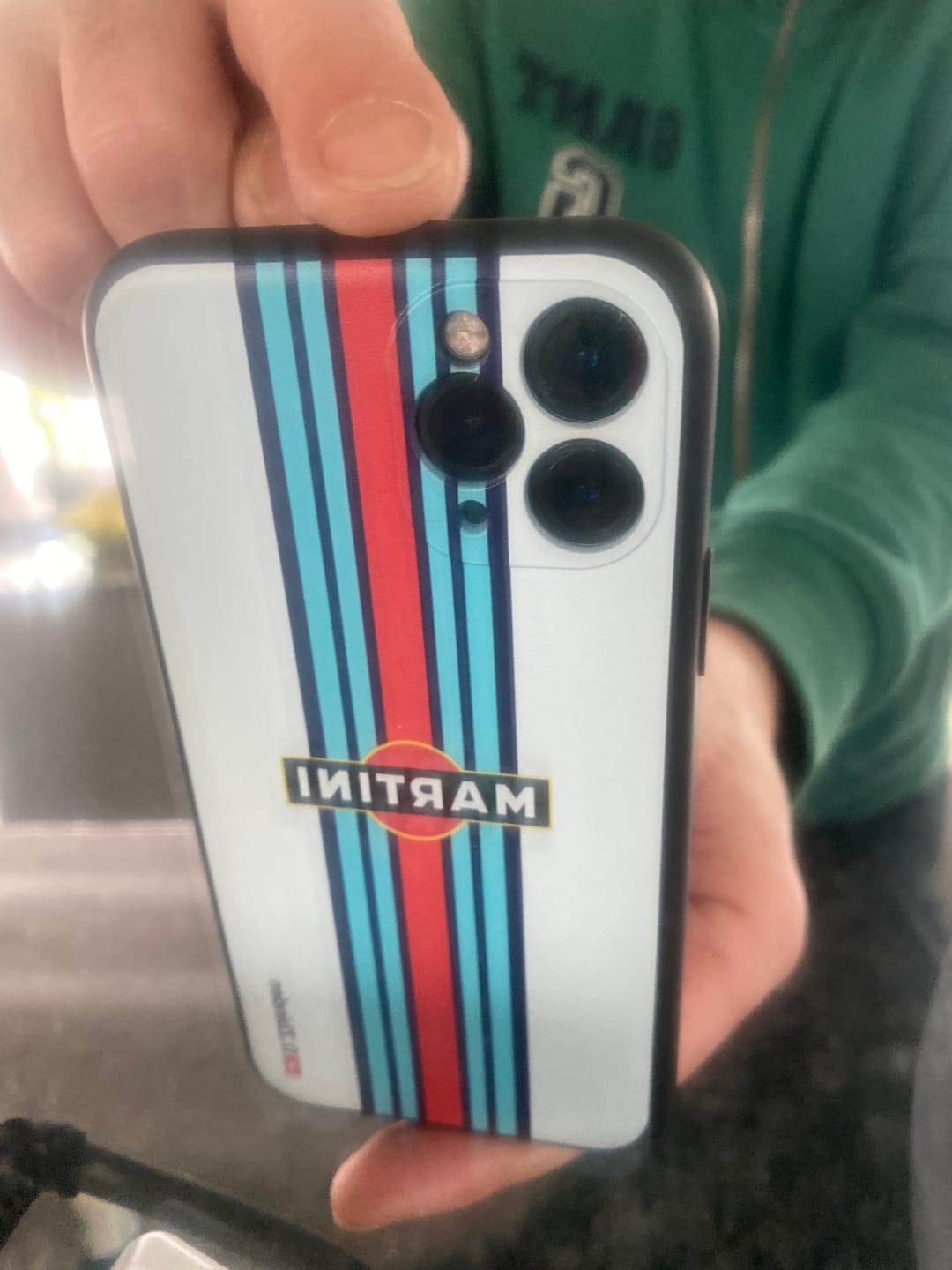 Customer photo review of Martini Porsche Livery #1 - Individuelle Handyhülle für iPhone