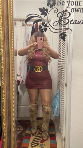 Customer photo review of SHAINE-MULTI STILETTO SANDAL