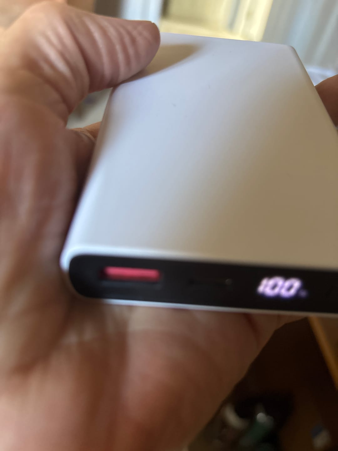 Customer photo review of Fast-Charge Power Bank