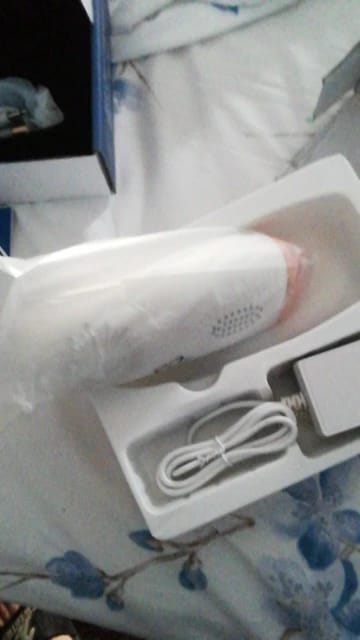 Customer photo review of IPL Hair Removal Device Painless Permanent Hair Reduction
