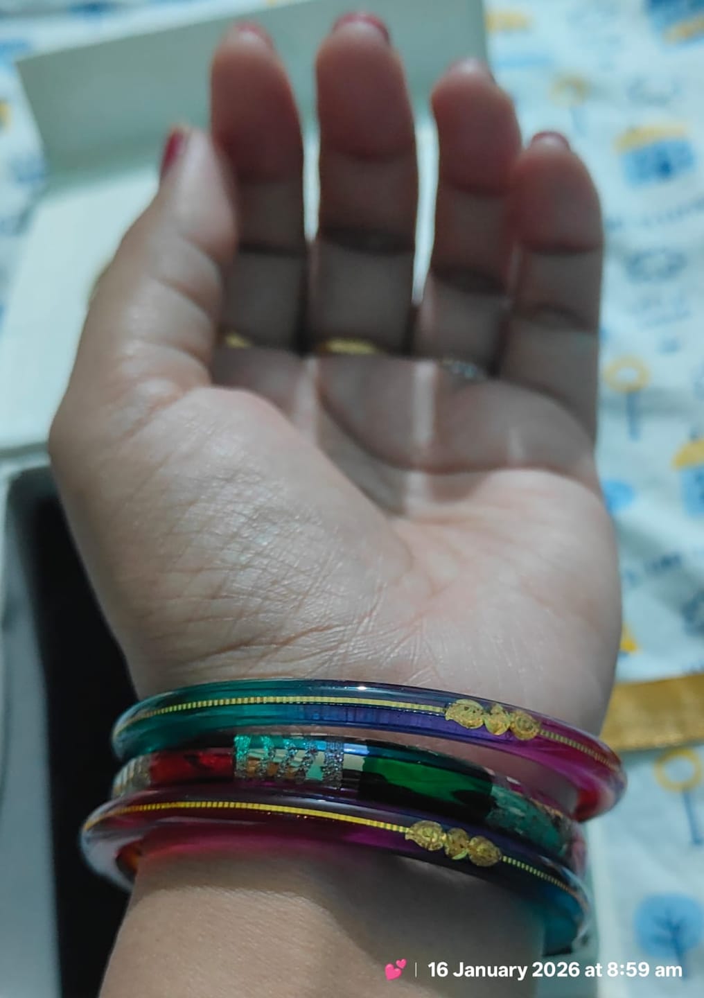 Customer photo review of A Colorful Set for Every Occasion!" - 916 22k Hallmark (Multicolour)