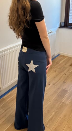 Customer photo review of Jersey Star Jogger Navy / Light Grey