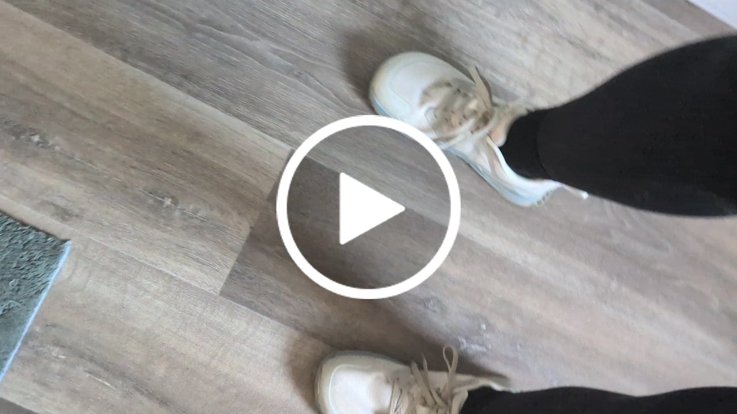 Customer video review of Aurora - Wide Toe Sneakers