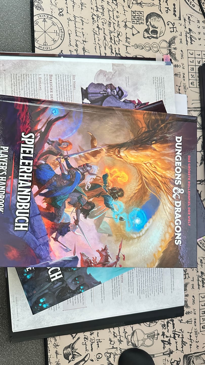 Customer photo review of D&D Spielerhandbuch 2024 - neue Version - DE