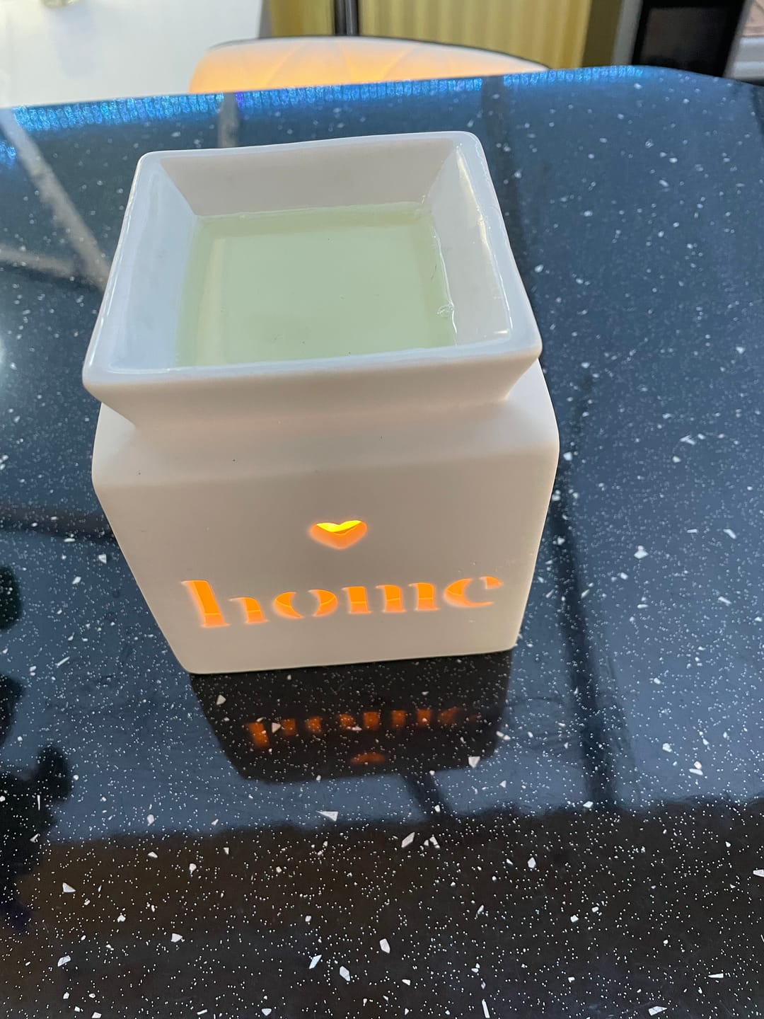 Customer photo review of Lime, Basil & Mandarin Gel Melt