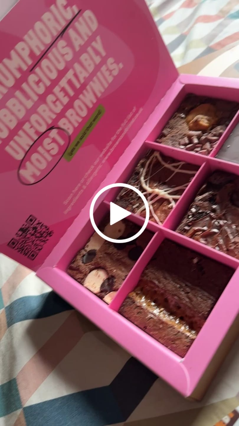 Customer video review of Classic 6 Brownie Box