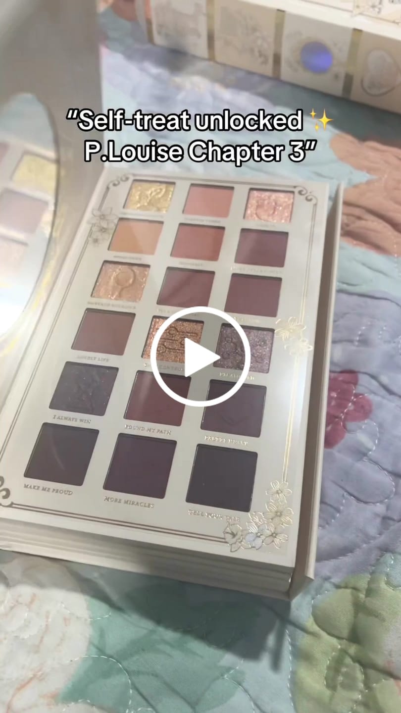 Customer video review of P. Louise A Brand New Chapter Palette - Chapter Two