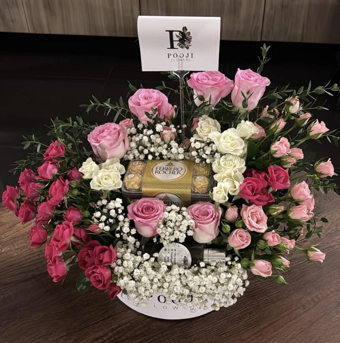 Customer photo review of Classic Box Arrangement