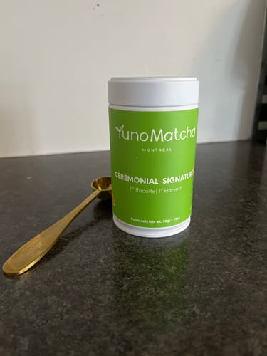 Customer photo review of Matcha Cérémonial Signature (1re Récolte- 1st Harvest)