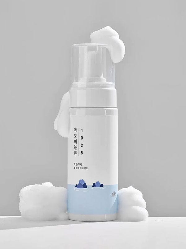 Customer photo review of Attīrošas burbuļojošās putiņas ar jūras ūdeni Round Lab 1025 Dokdo Bubble Foam