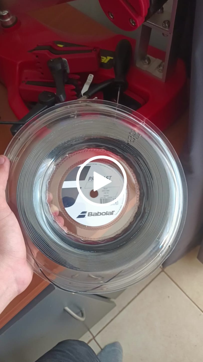 Customer video review of Rollo de Cuerda Babolat Pro Last (200m)