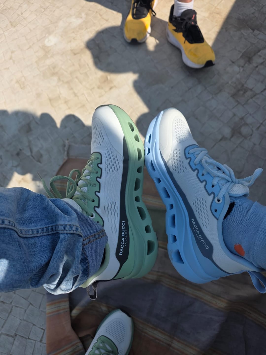 Customer photo review of Bacca Bucci BALANCE – Ultra-Light Rebound Sports Sneakers