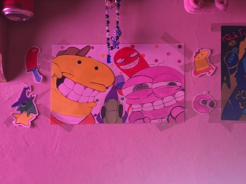 Customer photo review of Ohuhu - Set 36 Marcadores Acrílicos Punta Fina y Redonda