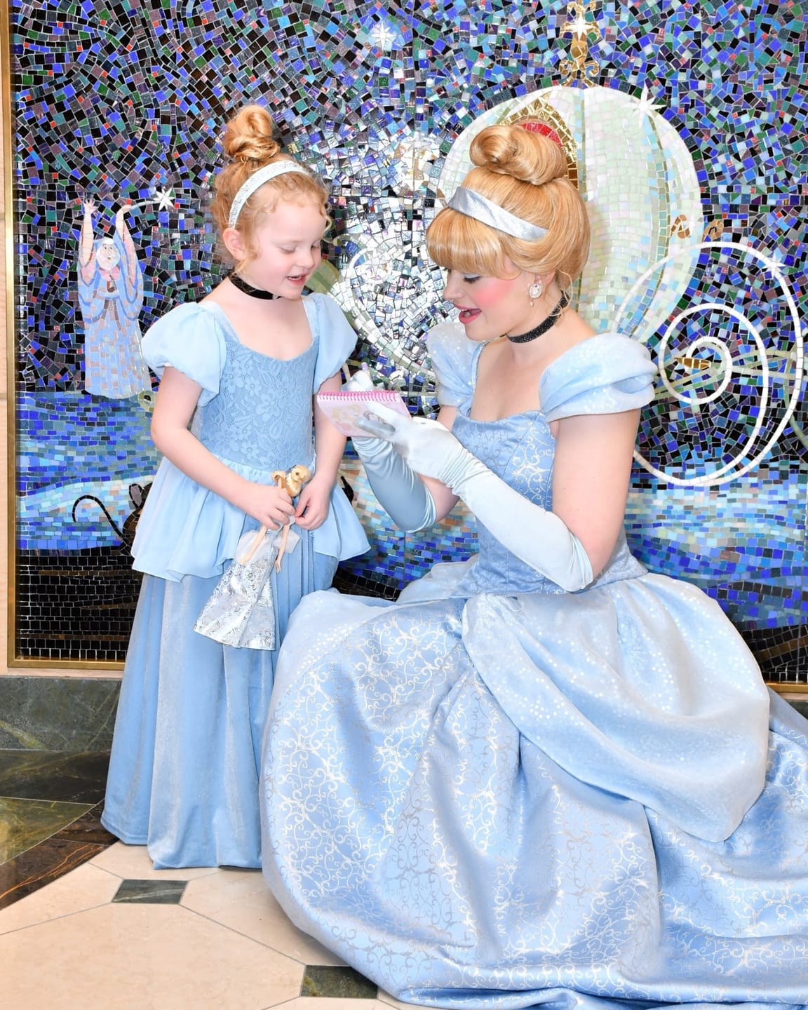 Customer photo review of Portrait Collection Cinderella Gown