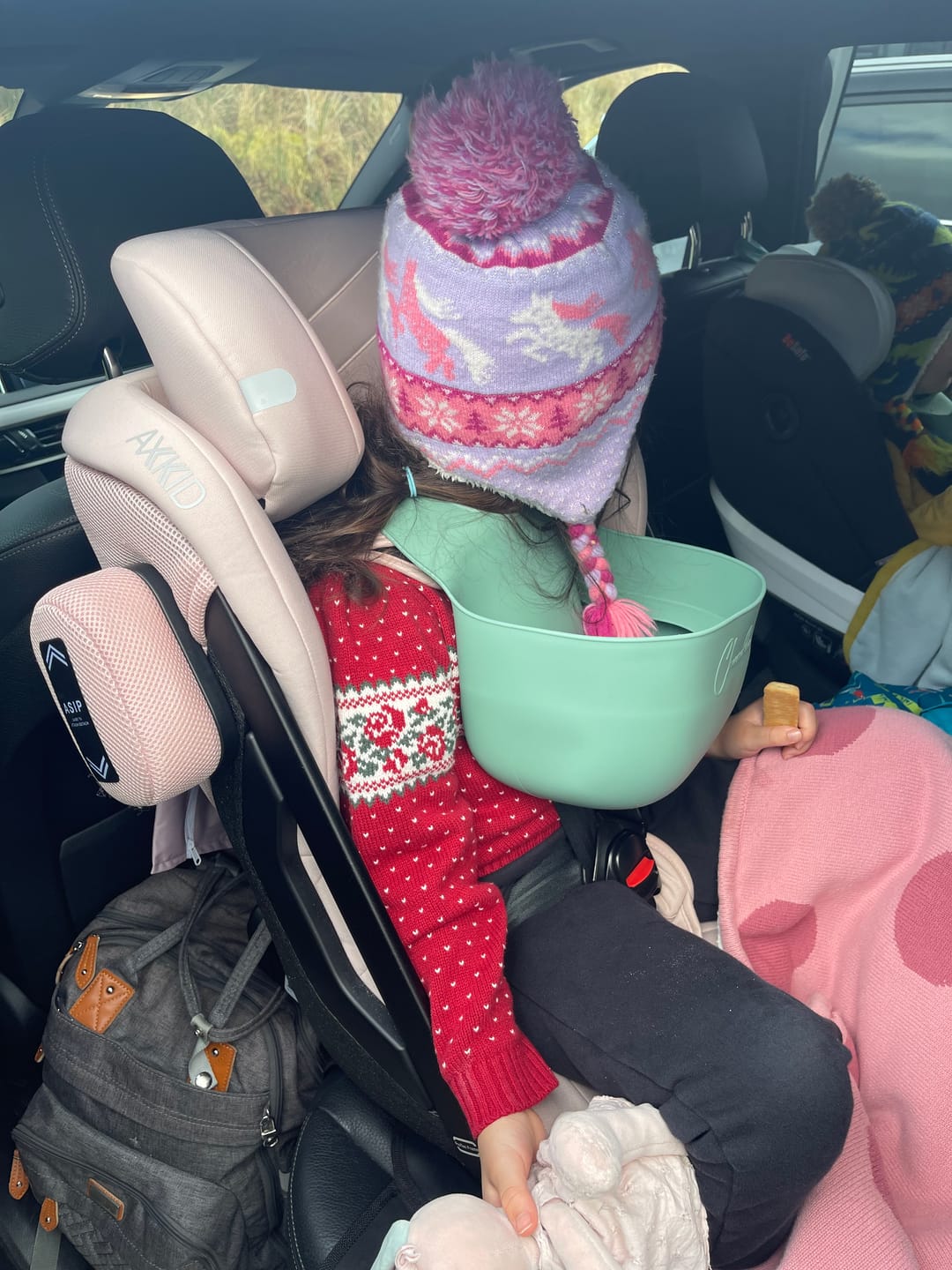 Customer photo review of Green Chundee Bib