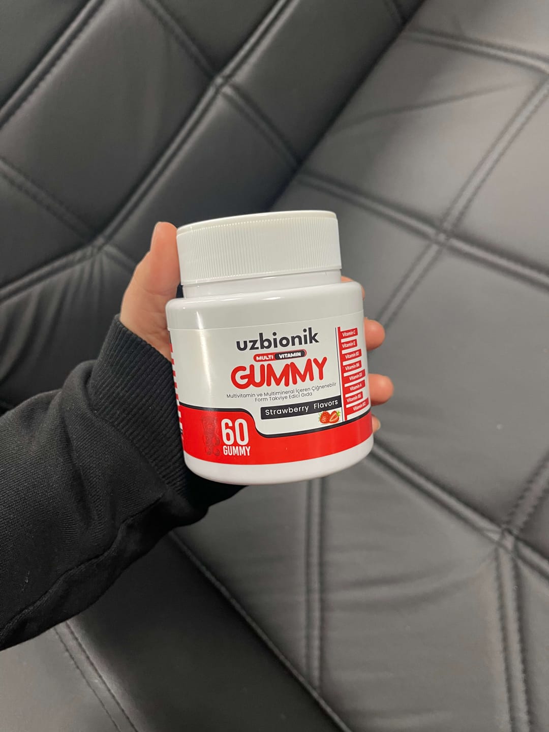 Customer photo review of Uzbionik™ Gelişim Destekleyici Multivitamin Gummy