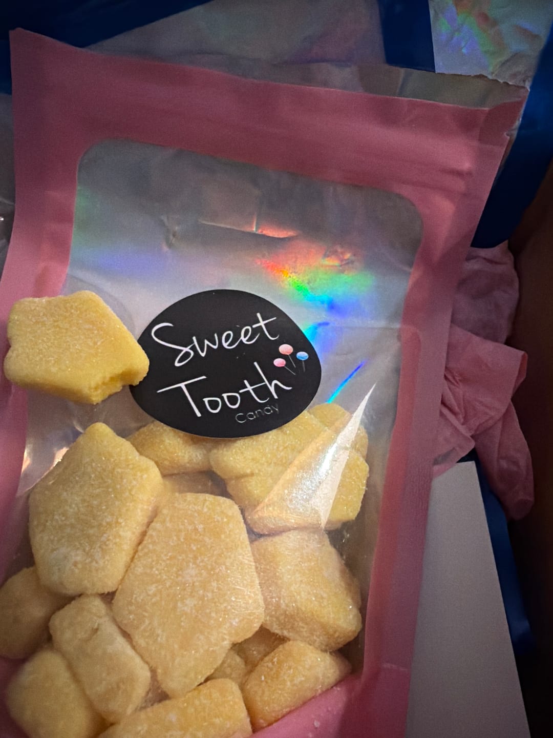 Customer photo review of Just Enough - 
Pineapple Chunks