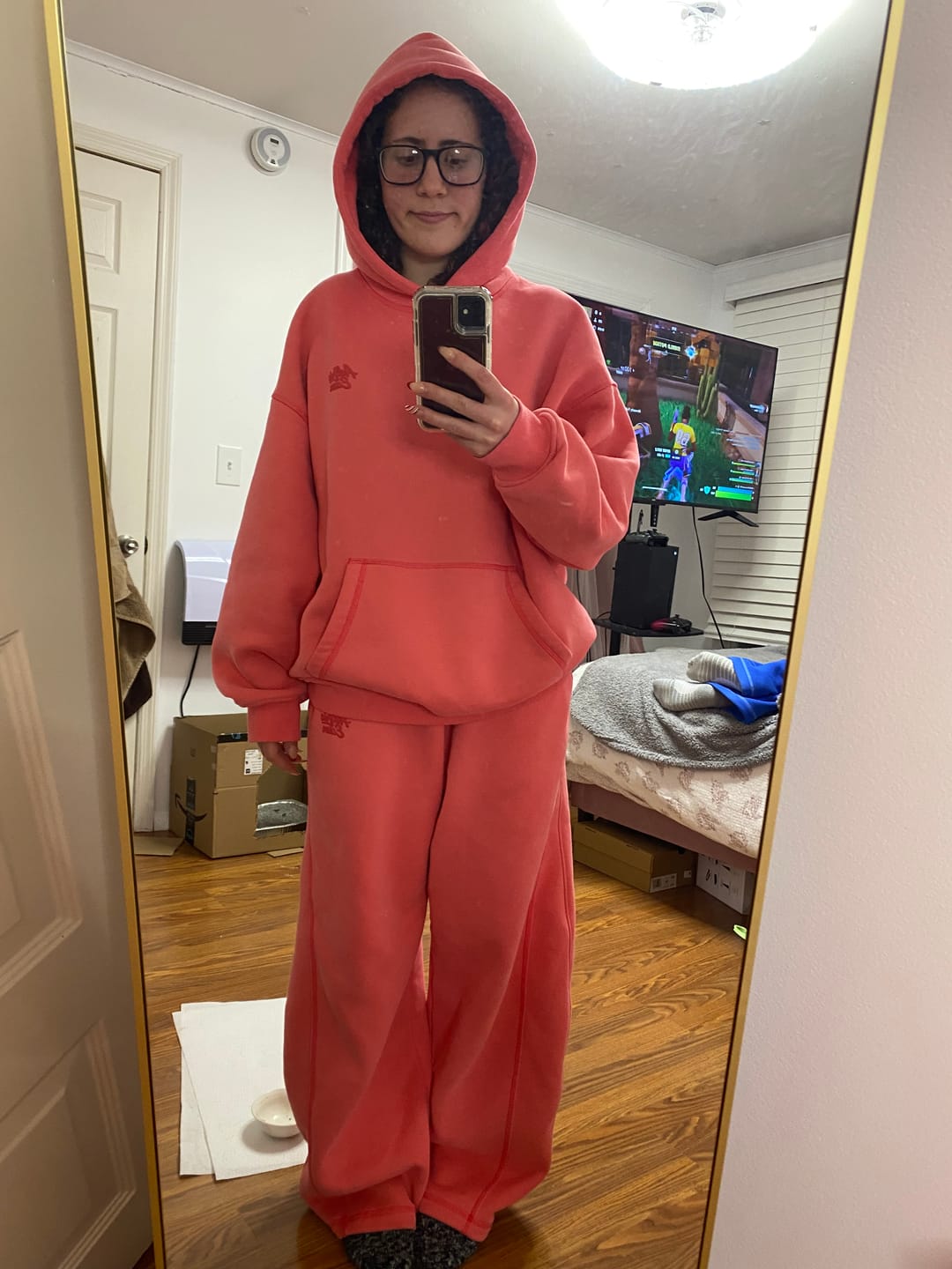 Customer photo review of Soufflé Baggy Hoodie Set
