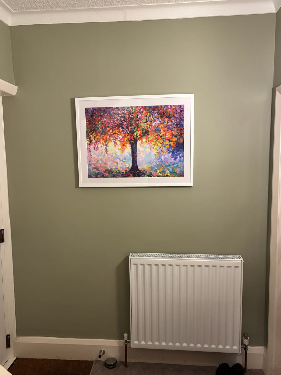 Customer photo review of Tree Of Happiness Framed Art Print