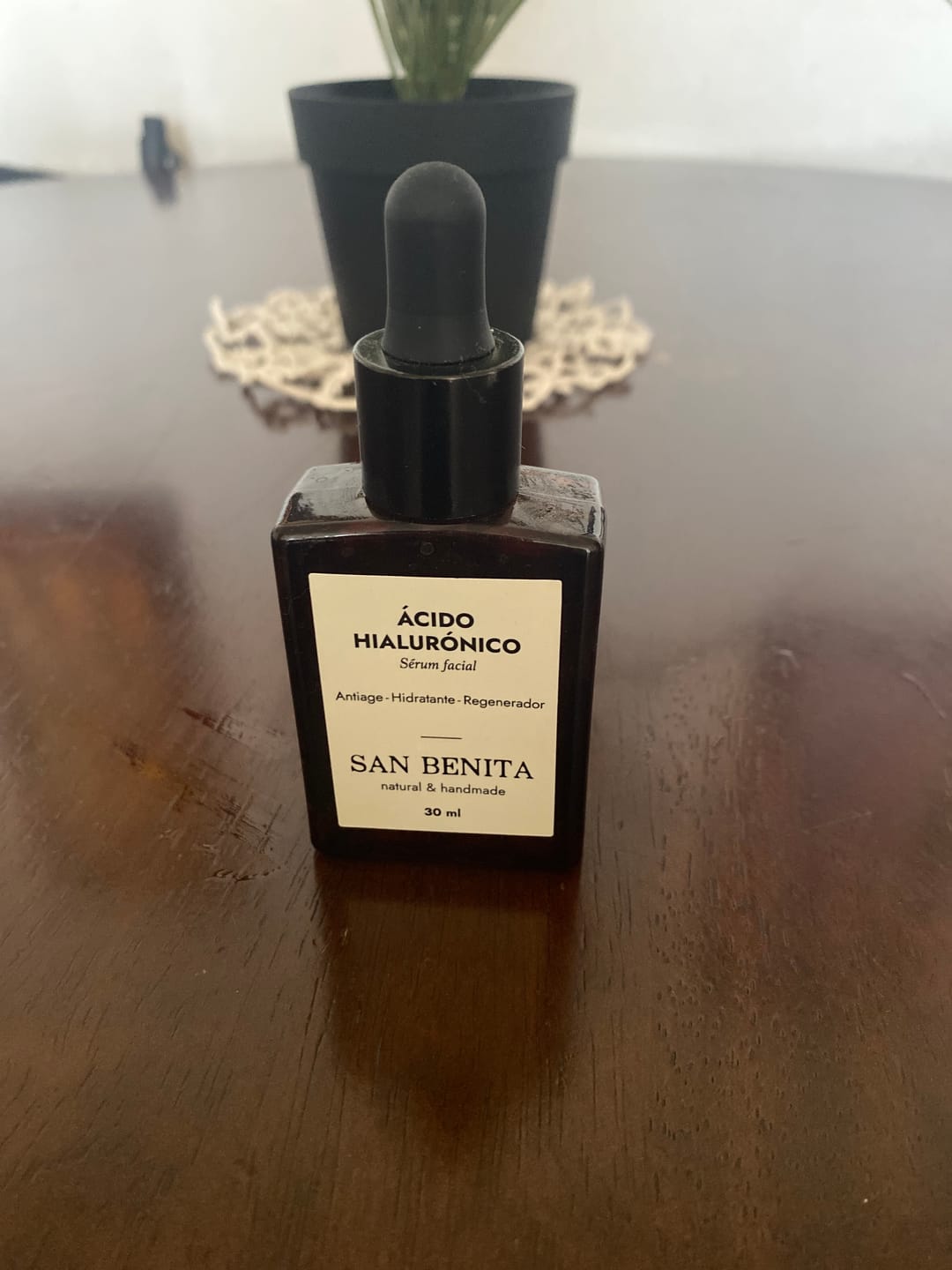 Customer photo review of Sérum Ácido Hialurónico