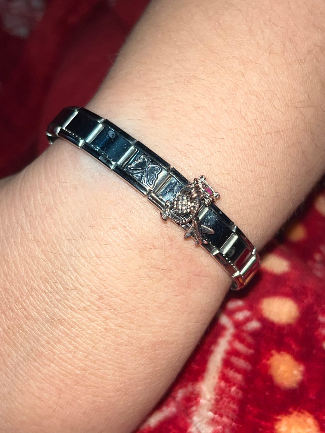 Customer photo review of Charm Colgante viaje avion