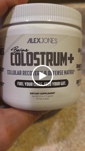 Customer video review of Bovine Colostrum+ - Cellular Recovery & Defense Matrix
