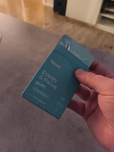 Customer photo review of Energy & Focus Gum