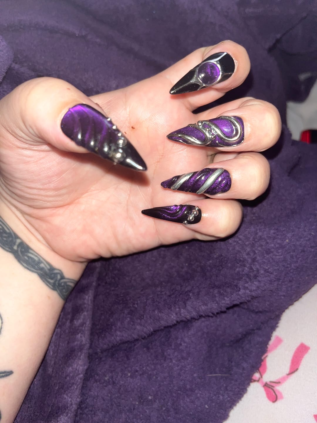 Customer photo review of Spicy purple lover