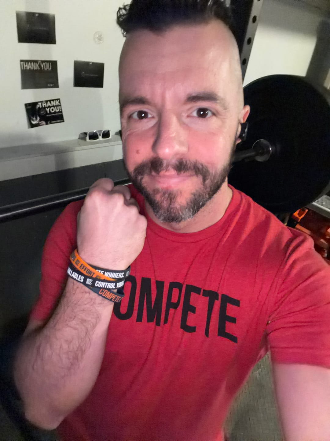 Customer photo review of Control Your Controllables (Wristband)