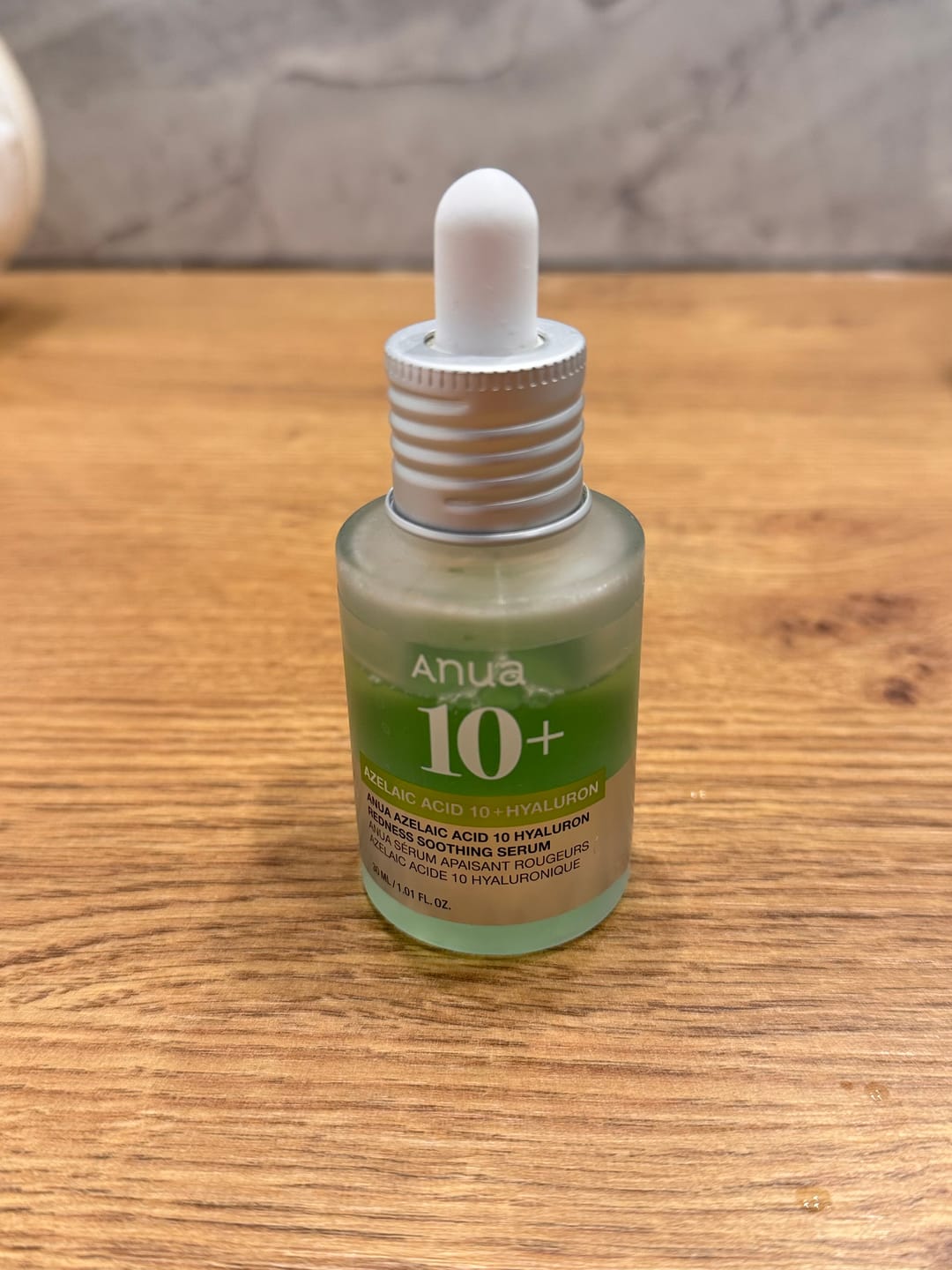 Customer photo review of Serums ar azelaīnskābi Anua Azelaic Acid 10 Hyaluron Redness Soothing Serum