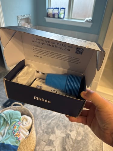 Customer photo review of Ribbon Health Kit