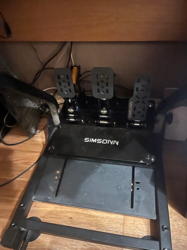 Customer photo review of Simsonn Plus X Racing Simulation Pedal with Haptic Reactor Optional