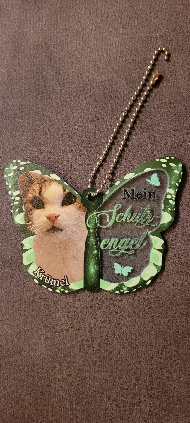 Customer photo review of Schutzengel - Individueller Rückspiegel Anhänger