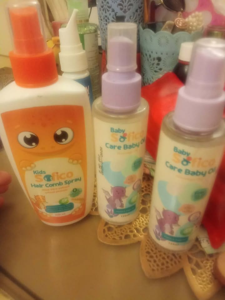 Customer photo review of Sofico Care Baby Oil 125ml