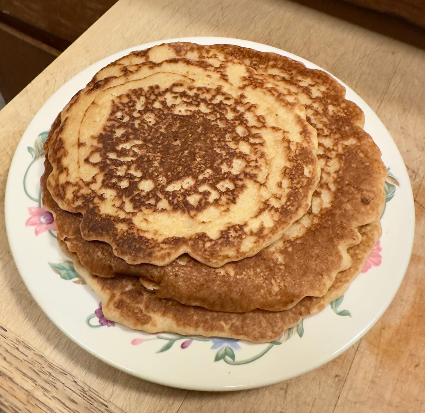 Customer photo review of Cousin T's Gourmet Gluten Free Buttermilk Pancake Mix