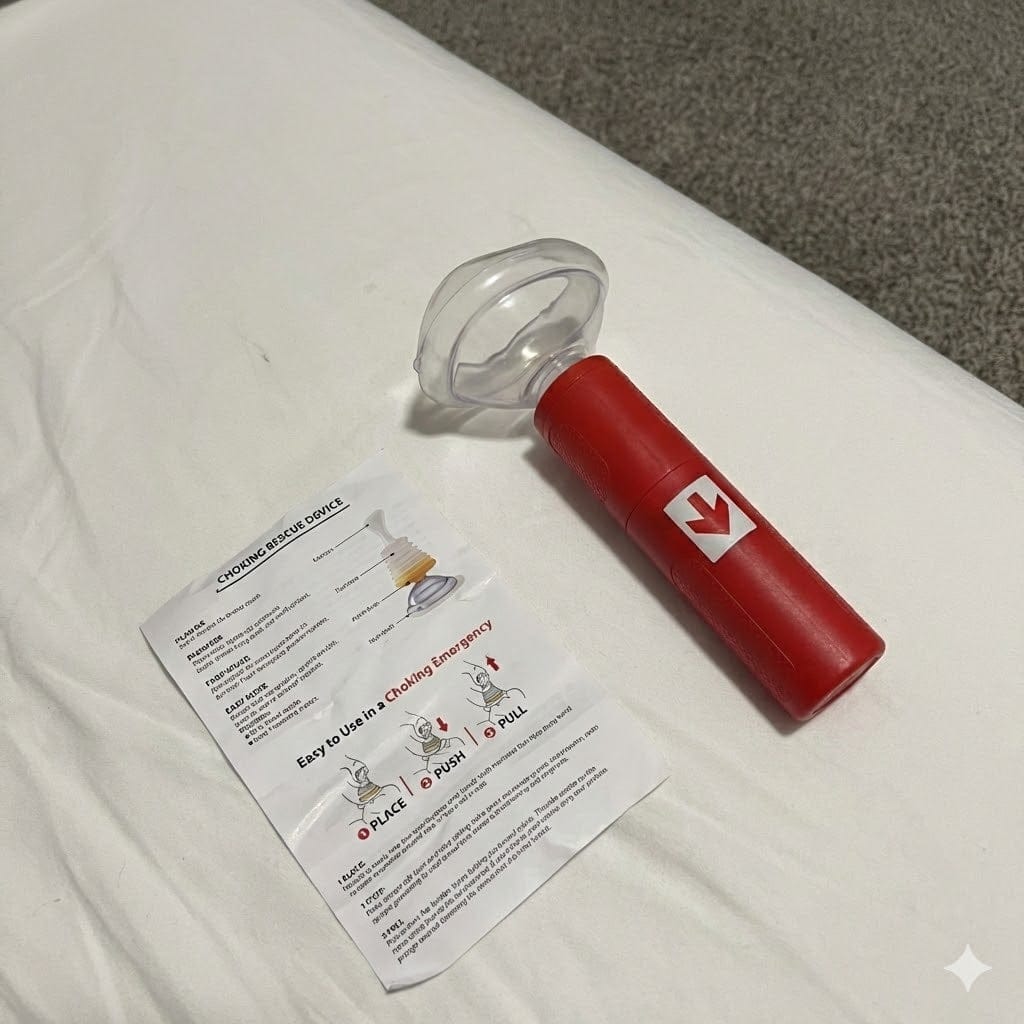 Customer photo review of LifeAid 2.0 | Anti-Choking Device For Adult & Children