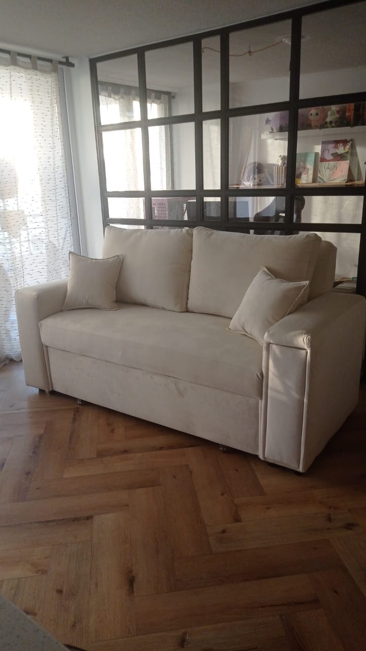 Customer photo review of Sofá cama Siena