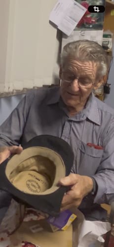 Customer photo review of Digger Hat, Black