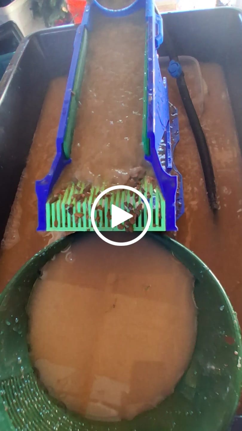 Customer video review of Switchback Clean-Up Sluice Box Kit - Dream Mat | Gold Prospecting Equipment