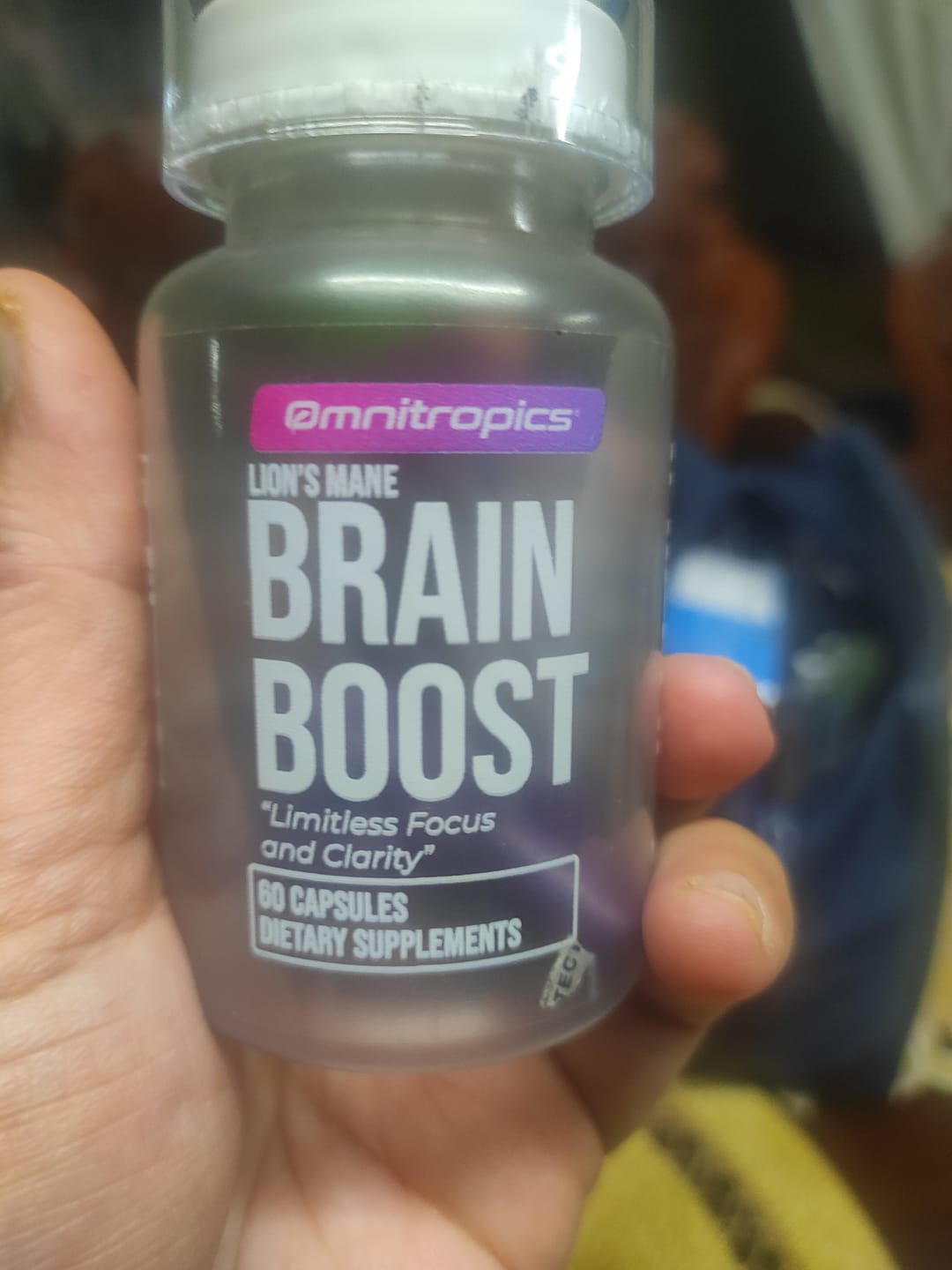 Customer photo review of Omnitropics™ Brain Boost Premium Lion's Mane (25% OFF)