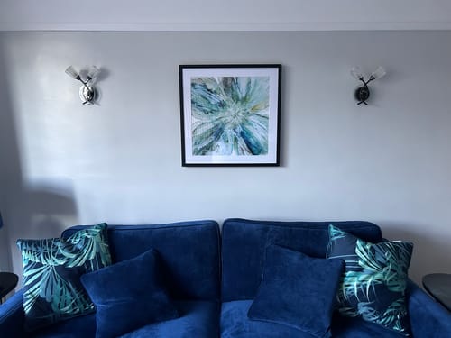Customer photo review of Blossom Burst Framed Art Print