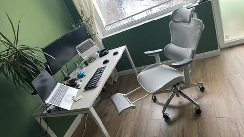 Customer photo review of Sihoo Doro C300 Ergonomic Office Chair With Footrest