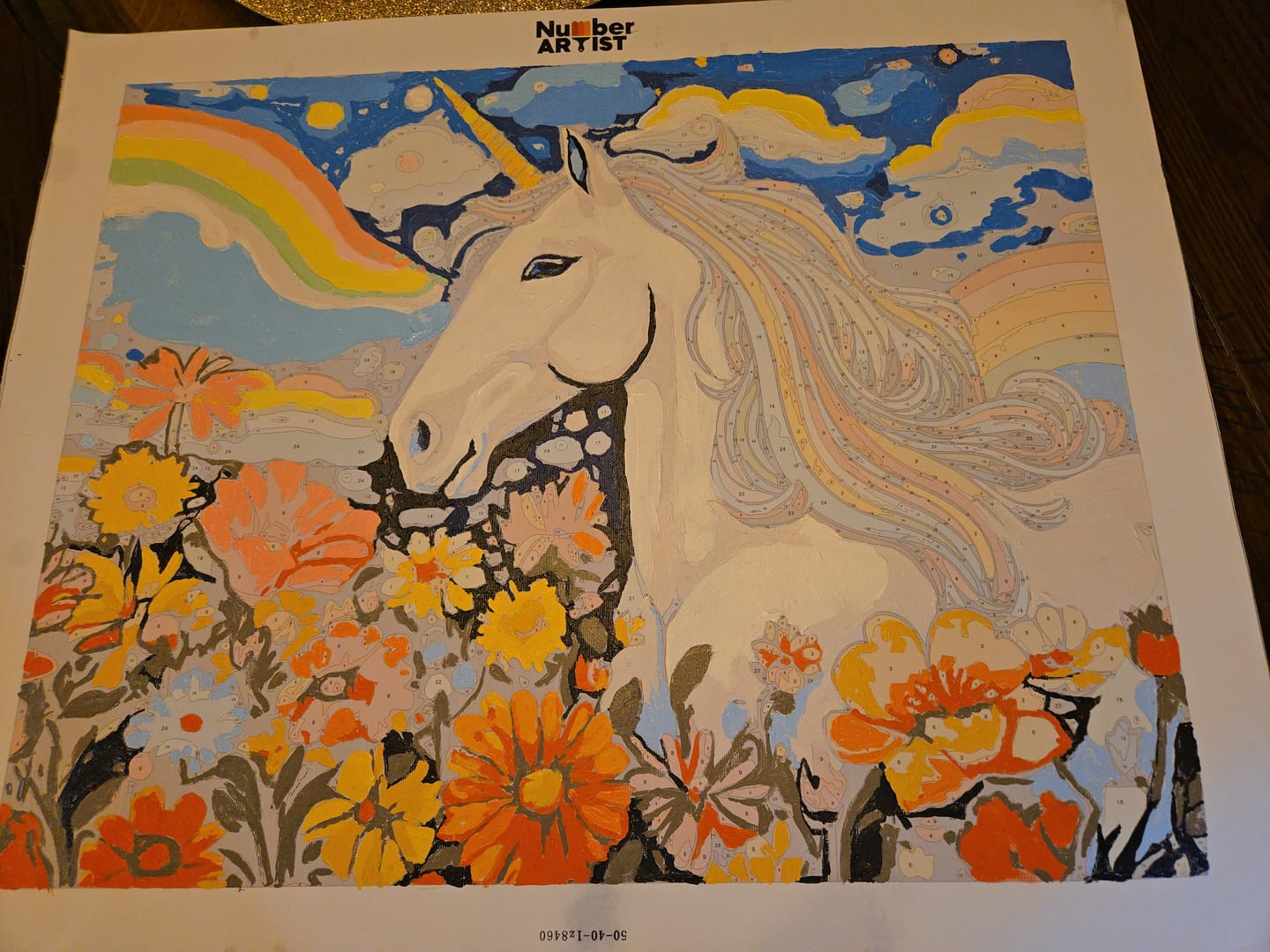 Customer photo review of Colorful Unicorn